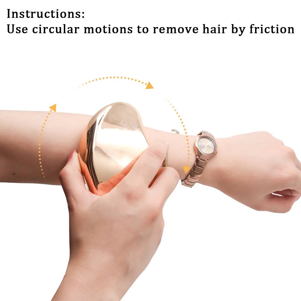 2023 New Painless Physical Hair Removal Epilators Crystal Hair Eraser Safe Easy Cleaning Reusable Body Beauty Depilation Tools